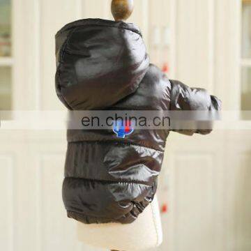 Warm Pet Dog Cat Coat Puppy Black Red Hooded Cotton Clothes Apparel photo-7