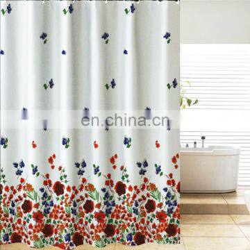 Custom Printed PEVA shower curtain