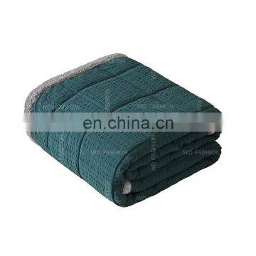 Hot Sale Flannel Sherpa Bedding Set for South America Market Tiktok Comforter Sets Wholesale photo-6