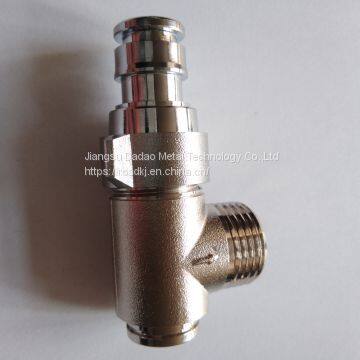 Sanitary Valve, Air Valve, Boiler Hot Water Square Triangle Valve photo-4