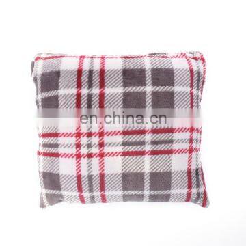 Top Quality Plush Fleece Magic Multi-function Cushion Pillow Blanket Travel Blanket 2 in 1 Blanket Pillow Set photo-3