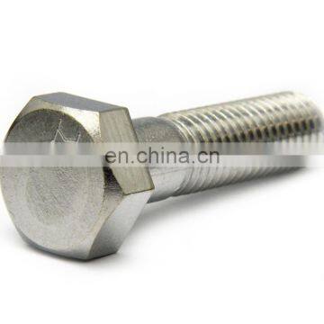 Large Stock 304 (A2-80) 316 (A4-80) Stainless Steel Standard Size Hexagon Bolt and Nut Competitive Price