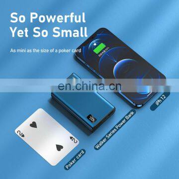 Remax portable mobile quick charge 10000mAh 22.5W Multi compatible fast charging Power Bank for iphone 12