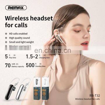Remax 2020 Hot Selling Wireless High Definition Microphones Make Clear Calls Earphones Headphones photo-6