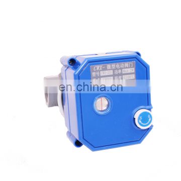 DC12V ,3/4",Electric motor drive ball valve with position indicator and handle whheel for auto control Irrigation equipment