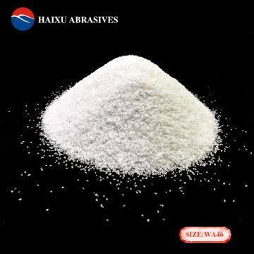 high quality 99% Al2O3 white fused alumina/white corundum grit for sale