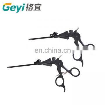 Laparoscopic 5mm Metzembaum Scissors Double Action Curved Scissors Surgical Instruments