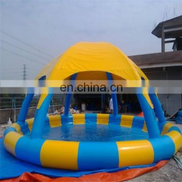 Summer OUTDOOR Inflatable Floating Tent With Pool Lounge Time For Adults And Kids For Outside