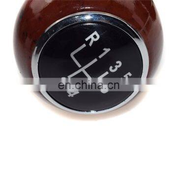Wood Grain 5 Speed Gear Shift Knob Lever Shifter Gaitor Boot For VW Jetta 02-12 photo-6