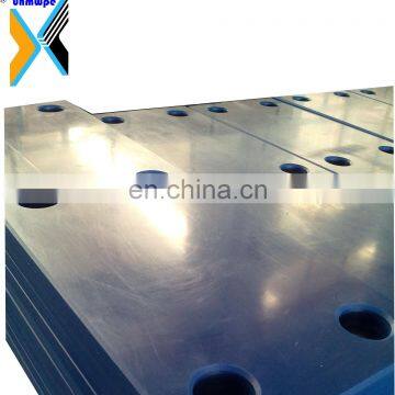 PE/HDPE cheap Chopping blocks/cutitng board, Wear-resistant CNC machine cut white UHMW-PE cushion block