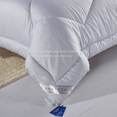 Luxury Cashmere Silk Quilt Double Velvet Winter Bedding for Hotel photo-2