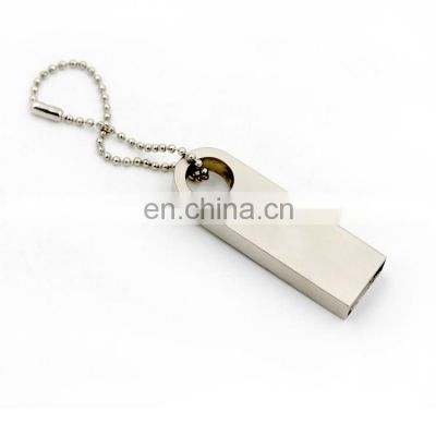 2020 oem logo metal super mini usb flash driver 4gb 8gb customized logo portable u disk memory sticker