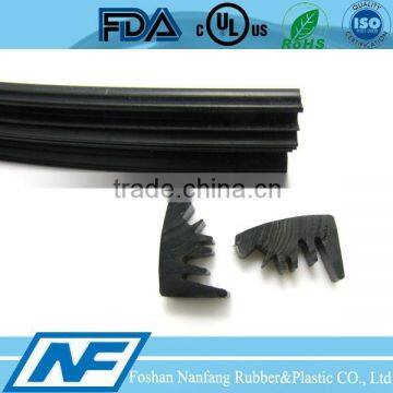 rectangular epdm rubber seal for roller door