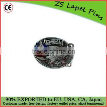 Custom quality American Pride Belt Buckle