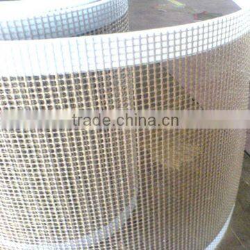 4*4 brown high temperature ptfe teflon coated fiberglass mesh conveyor belt for conveyor textile printing