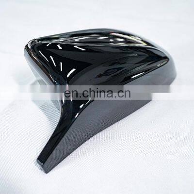 High Quality Suitable for BMW F30 Series Bright Black Rearview Mirror Cover photo-5