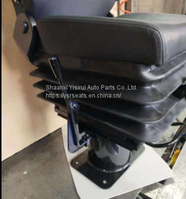 Locomotive Seating 360 Degrees Rotated Driver Seat Mechanical Suspension Seat for Electric Locomotive Industrial and Mining Locomotive photo-4
