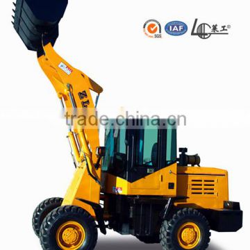 1.8t chinese small front end loader, mini bulldozer log/wood grapple