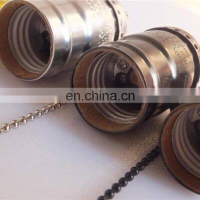 Best Seller Vintage Pendant Light Fixtures Aluminum Edison Bulb Lamp Holder E27 E26 With Zipper Switch photo-3