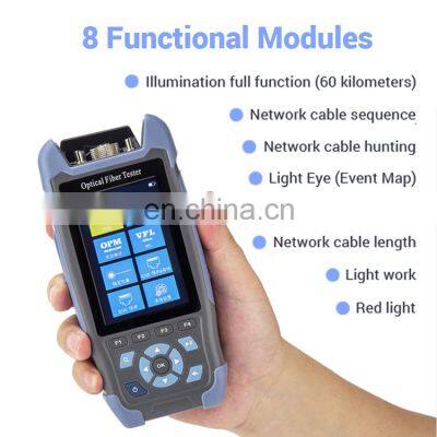 Otdr Mini 1310/1550 22/24dB Ftth Pon Otdr 3.5-inch Screen Standard Light Source and Optical Power Otdr photo-4