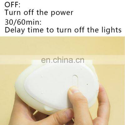 Mouse Silicone Night Light USB Charging Stepless Dimming Sleeping Light Kids Baby Led Night Light photo-4