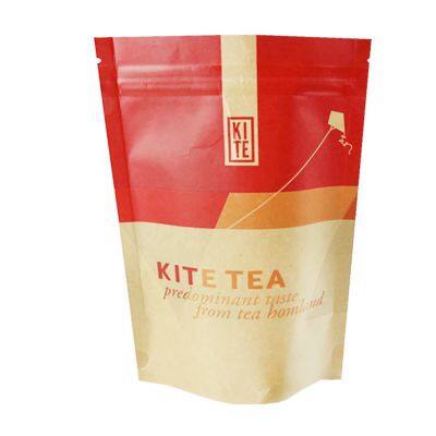 Eco Friendly Luxury Food Grade Afternoon Loose Herbal Oolong Tea Packaging Bags Coffee Empty Bag Pouch With String Biodegradable photo-2