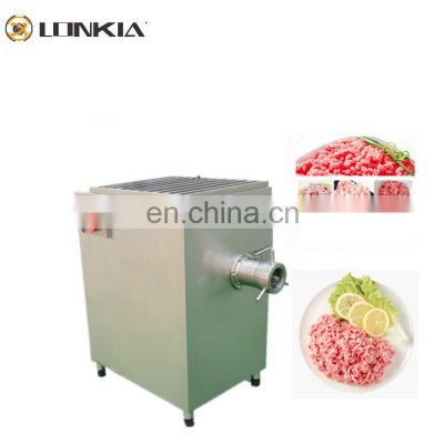 Commercial Big Capacity Frozen Meat Grinder Single screw big power industrial meat grinder