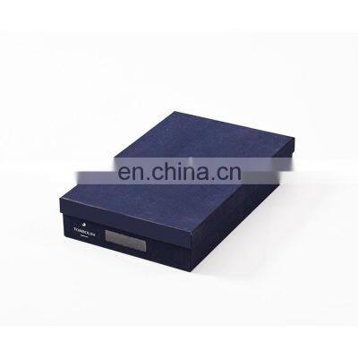 Customized specially designed gift box with cardboard print logo packing insert