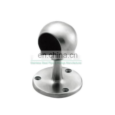 Hot sales stainless steel balcony glass/wall adjustable stainless steel handrail bracket