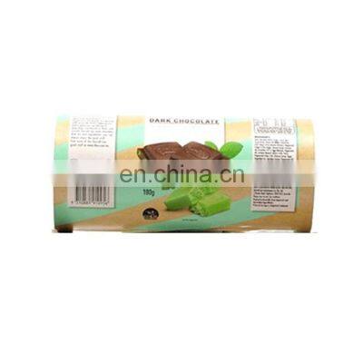 Custom Printed Chocolate Laminated Kraft Paper Plastic Wrapper Roll Film photo-2