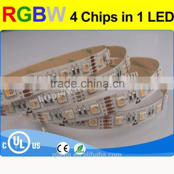 Fashionable design 3m adhesive rgbw led strip lighting