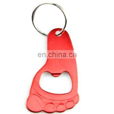 Personalized Engraved Bottle Openers, Foot Shaped Bottle Opener Keychain photo-2