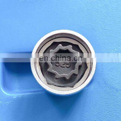 AUSO-RACING 20 Kinds Car Chrome Iron Wheel Nuts Screw Sleeve Socket Set
