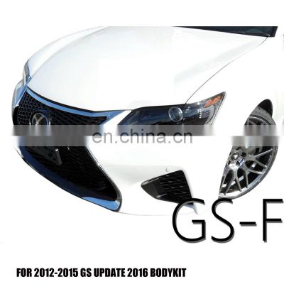 High quality front bumper for2012-2015 GS Upgrade To 2020 GS 5.0 F-Sport Front Bumper Grill Bodykit