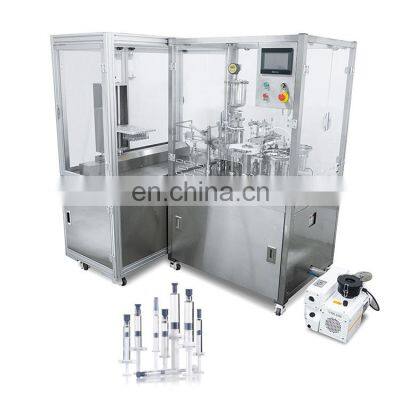 High-Accuracy Prefilled Syringe Filling Machine Plastic Syringe Filling and Plugging Machine