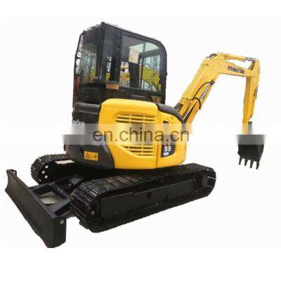 Good Quality Used komatsu mini excavator pc55 on sale