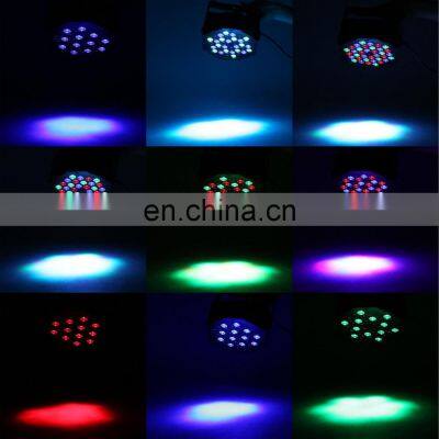 Wireless Remote Control 36W Stage Light 36Leds Plastic Par Light LED Disco Par Stage Light