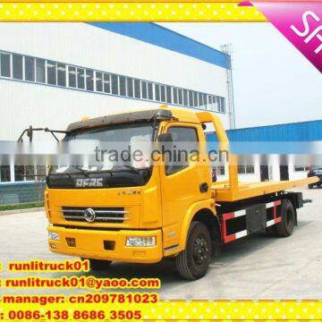 EQ1070TJ9AD3 4*2 5tons yellow road wrecker truck