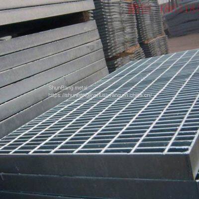 Hot dip galvanized steel grating platform steel grating berm step grating drainage steel grating trench cover plate galvanized