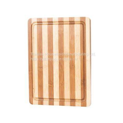 Bamboo Cutting Board for Kitchen Chopping Boards with Juice Wells