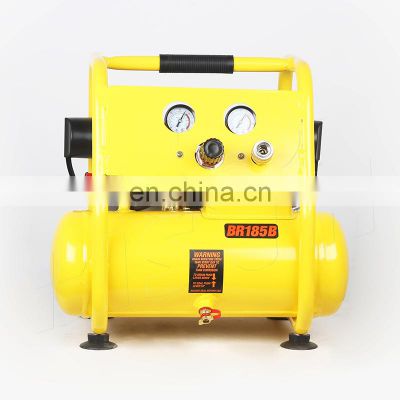 Bison China 6L 230V 50Hz Mini Portable Oil Free Air Compressors Compressor