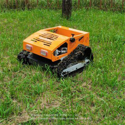 radio controlled lawn mower for sale, China grass cutter price, remote slope mower for sale