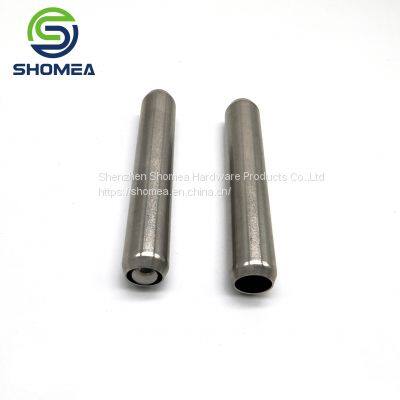 SHOMEA Customized Small Diameter 304/316 Stainless Steel Pet Suction Tube with metal ball inside