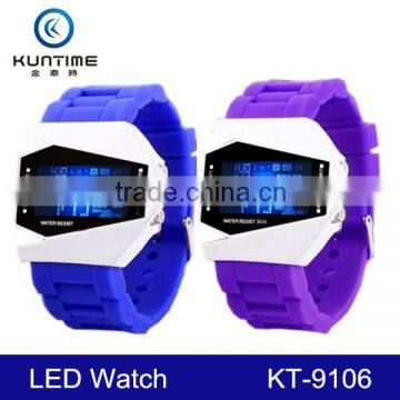 china wholesale fashion silicone digital Aircraft LED Watch 2015