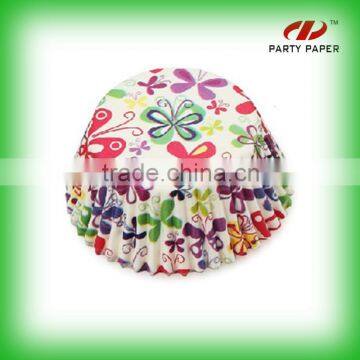 Deliacate Printed Paper Cakecup