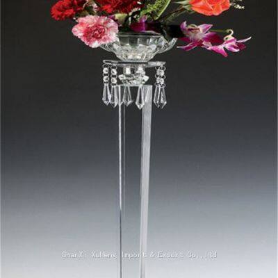 Wholesale Wedding Flower Stands Crystal Flower Holders Wedding Centerpieces