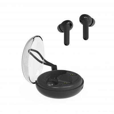 Transparent BT Mini True Wireless Earbuds Headphones TWS Earbuds With Lanyard photo-3