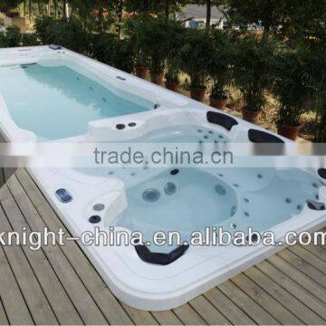 Luxury 7.5m European Style Large Outdoor Swim Spa with Balboa spatouch