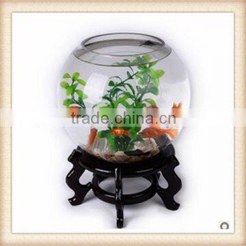 Roud glass vases