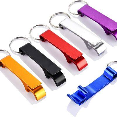 Colorful Beer Bottle Openers, Premium Metal Keychain Bottle Opener, Beverage Bottle Opener